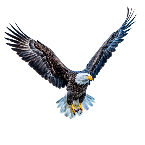 Eagle in flight