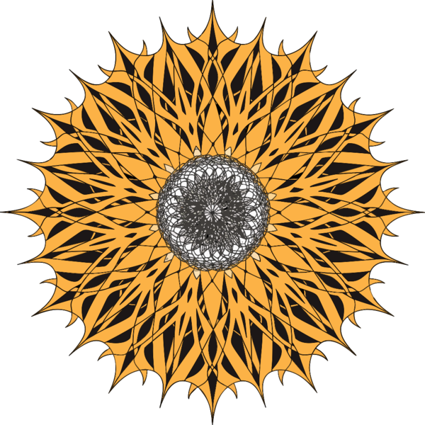 Sun mandala