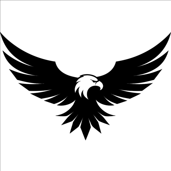 Eagle silhouette