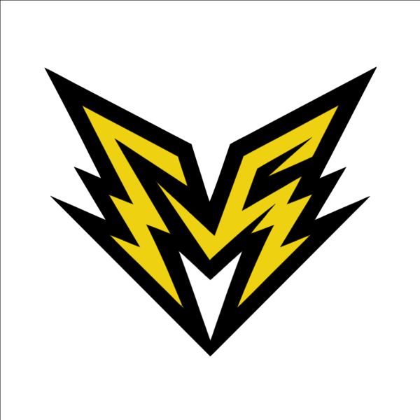 Athletic lightning bolt