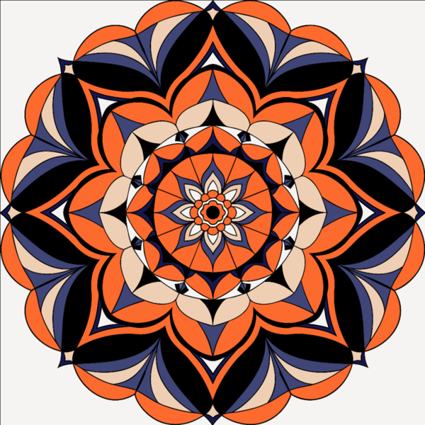 Ornamental mandala
