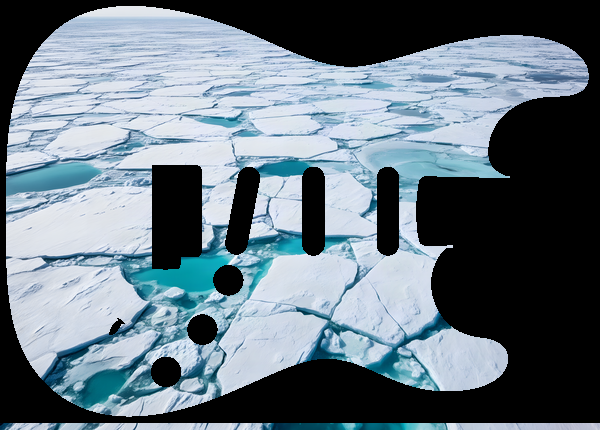 Arctic ice shelf