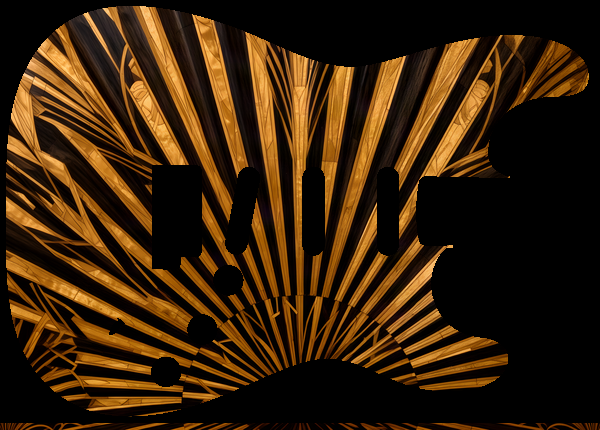 Art deco fan field