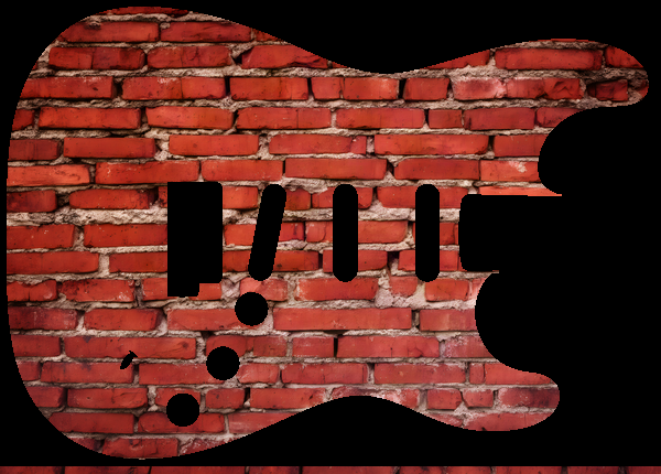 Red brick wall