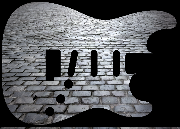 Cobblestone street