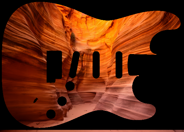 Desert canyon walls