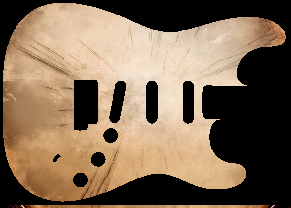 Worn drum skin
