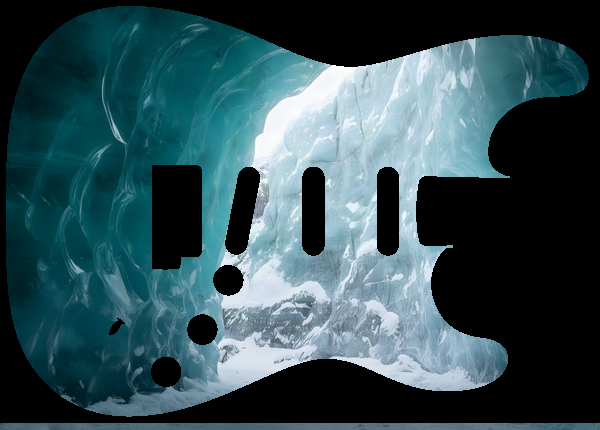 Glacier ice cave