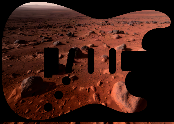 Mars surface