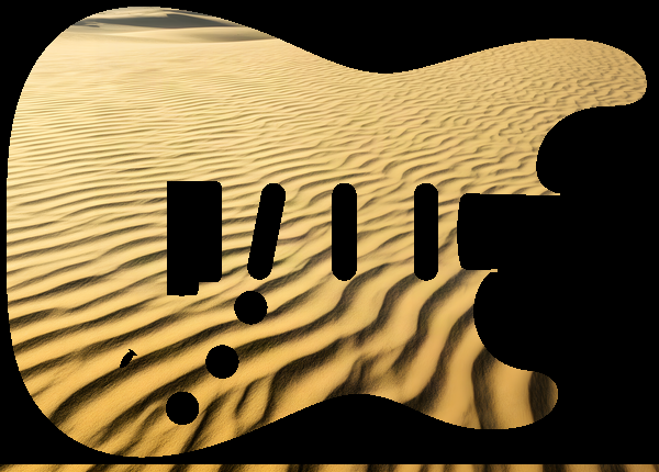 Noon sand dunes
