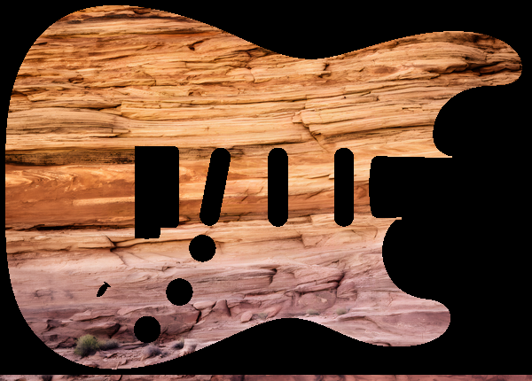 Sandstone strata