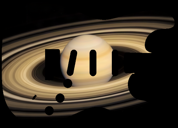 Saturn rings field