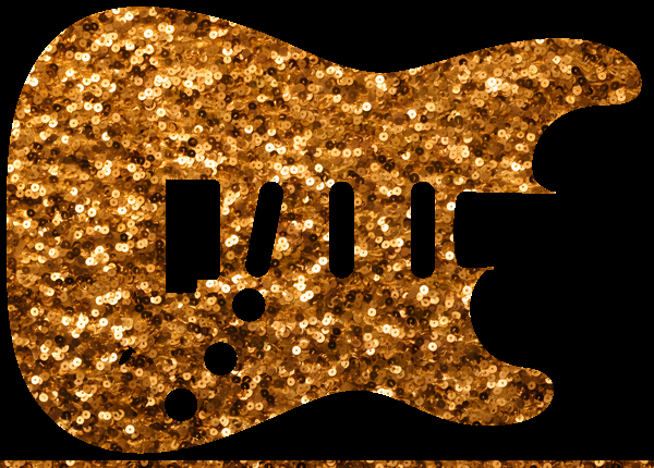 Gold sequins