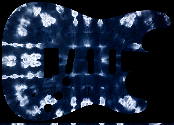 Indigo shibori