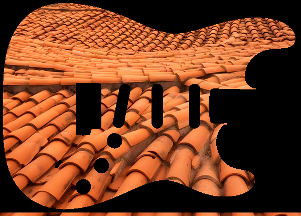 Terracotta tile roof