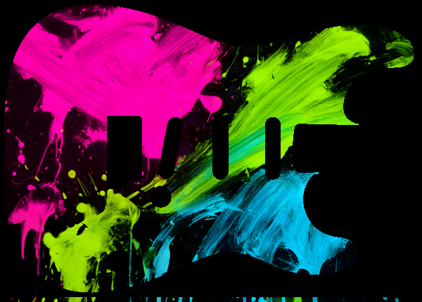UV reactive paint