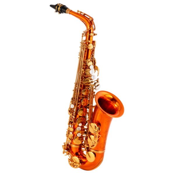 Brass saxophone