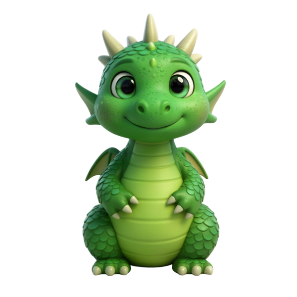 Cartoon dragon