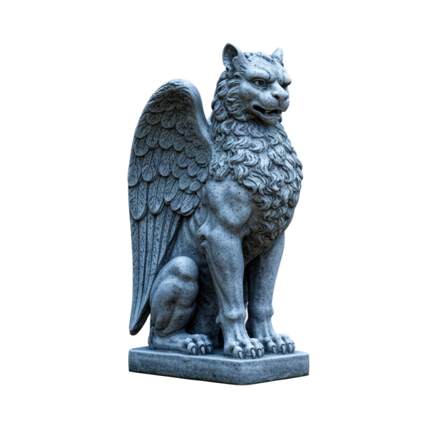 Griffin statue