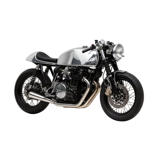Cafe racer motorcycle