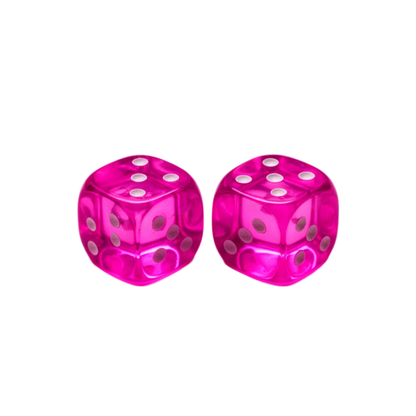 Neon dice