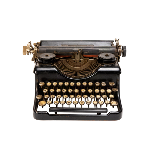 Vintage typewriter