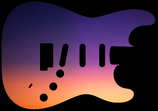 Dusk sky gradient